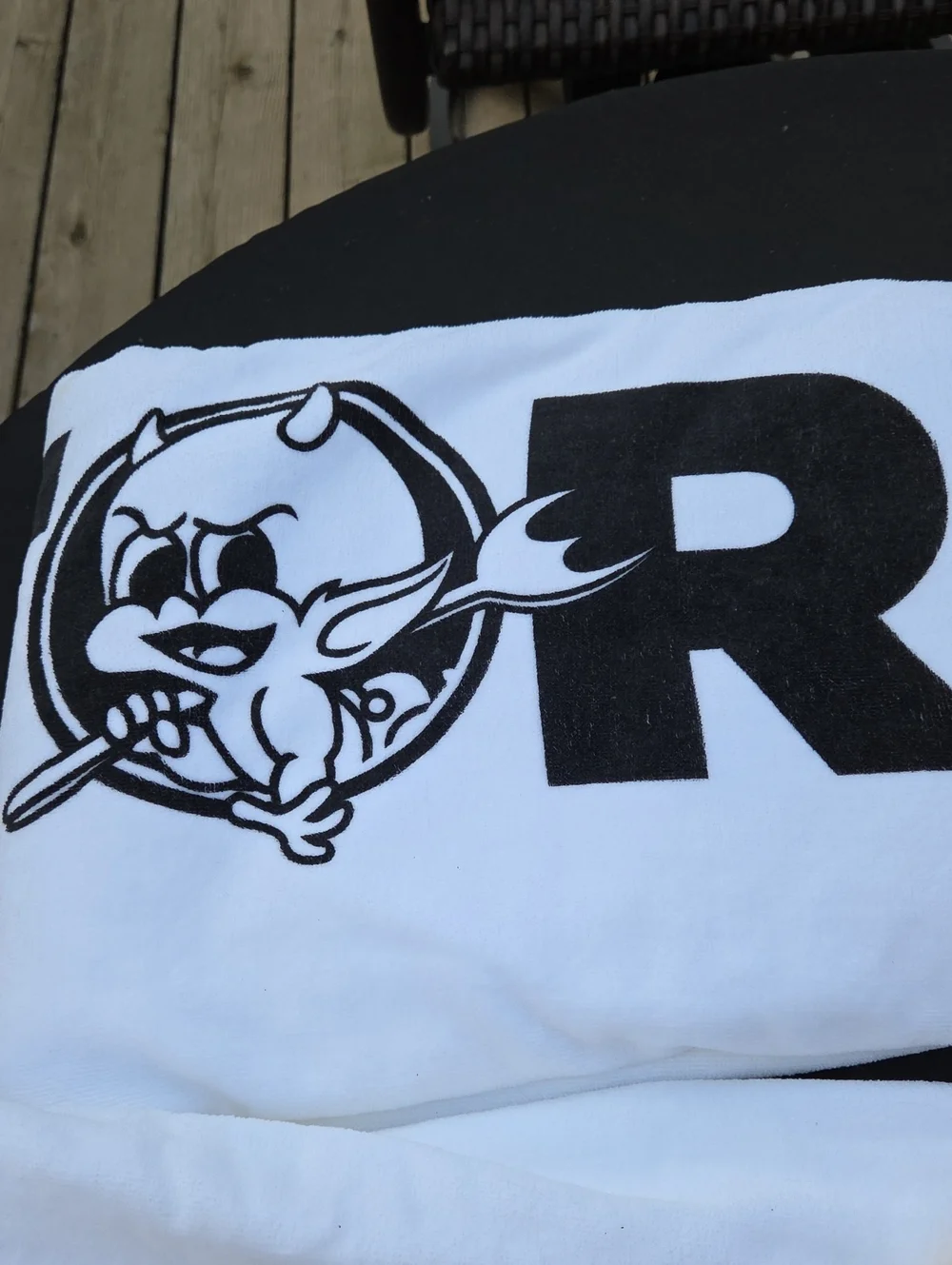 NWOT Torchy's Tacos Devil Logo Beach Towels Set of 2 Rare